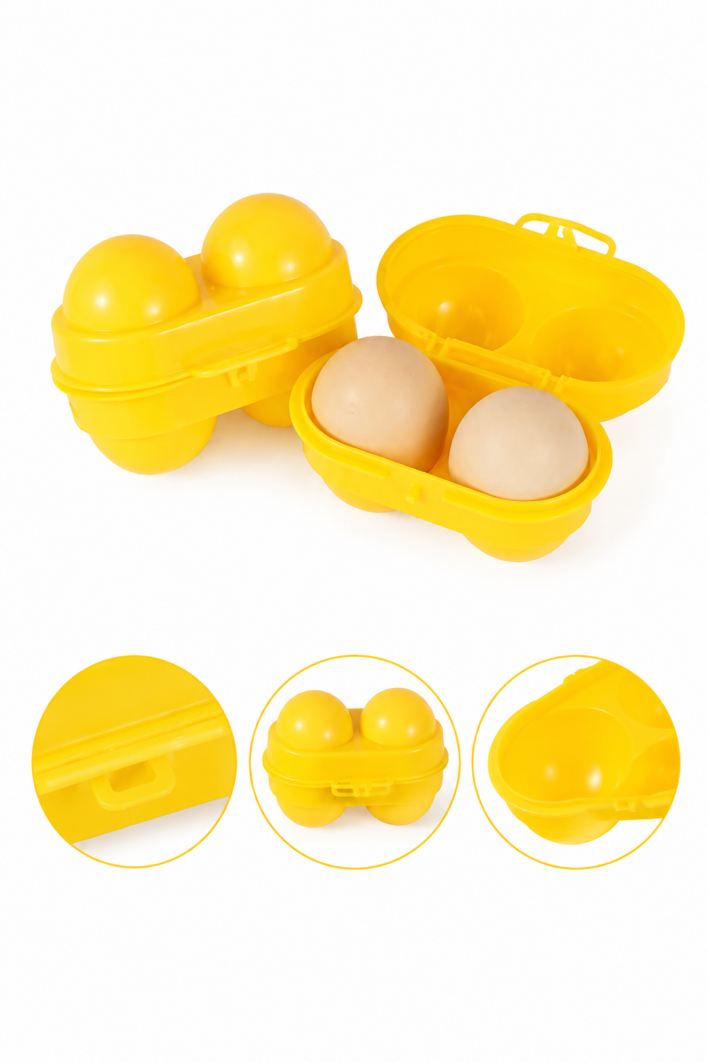 Boîte à œufs  bivouac et cuisine (lot de 2)