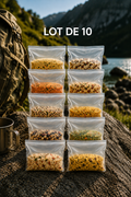Sacs Alimentaires Bivouac & Randonnée Réutilisables Spécial cuisine Bivouac & Randonnée maison (lot de 10)